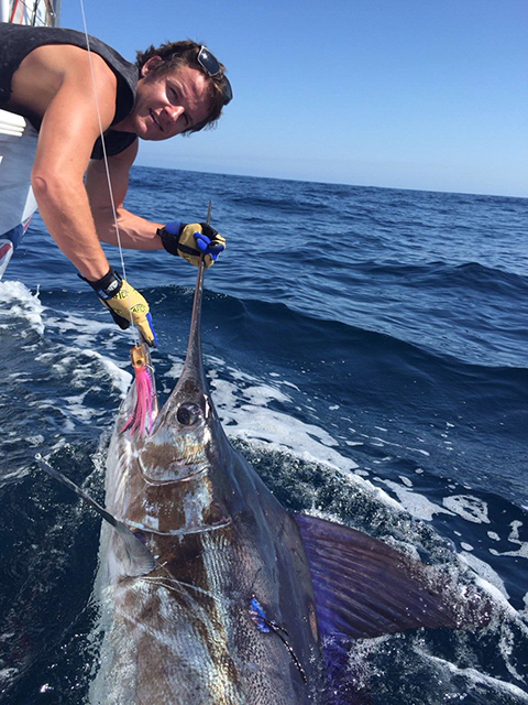 ANGLER: Logan Wilson SPECIES: Striped Marlin WEIGHT: Est. 70kgs LURE: JB Lures 10" Medium Chook